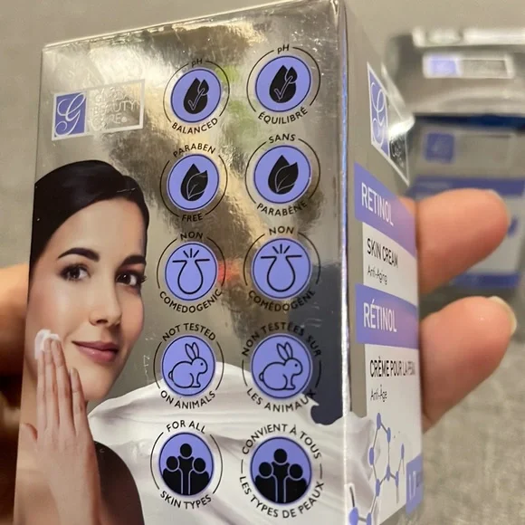 Global Beauty Care Retinol Akin Cream anti-aging 1.7oz - Picture 5 of 7